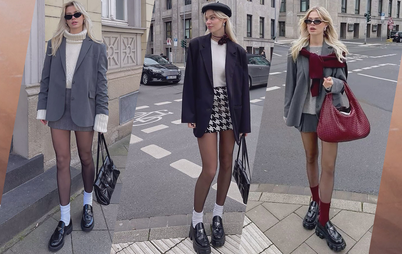 Этот тренд вернулся: Джессика Альба показала, как носить лоферы с носками